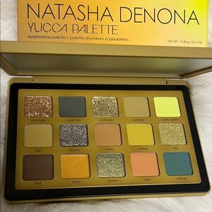 Natasha Denona Yucca Palette - Gold, Green, Brown Tones